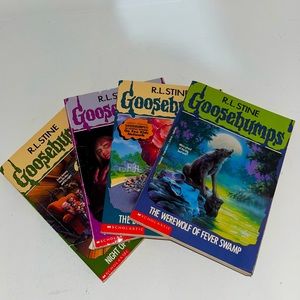 Goosebumps 4 book bundle